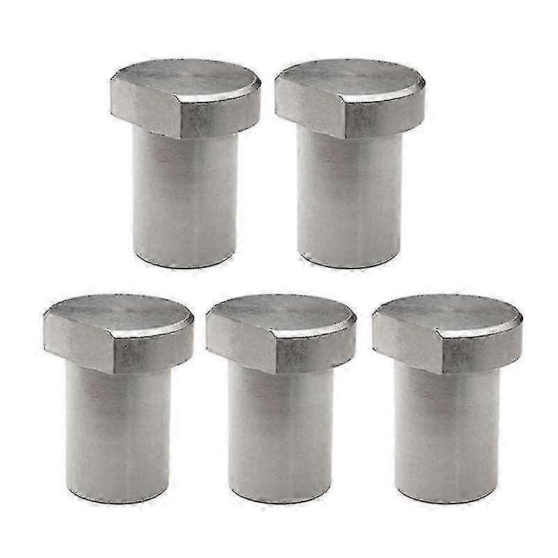 5-Pack 19mm Stainless Dowel Stops