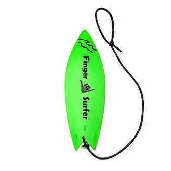 Finger Surfboard 12cm Green Mini Skateboard Toy Lightweight Compact Design for Kids Gift