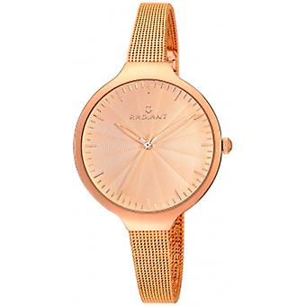 Radiant new sunny Quartz Analog Woman Watch with RA336203 Gold Plated Stainless Steel Bracelet