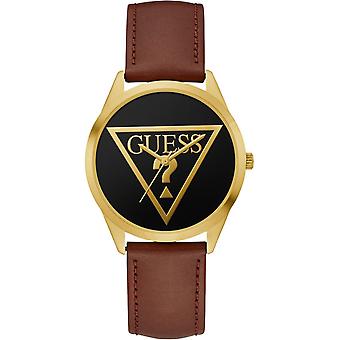 Guess blaze Watch for Women Analog Quartz with Cowhide Bracelet W1144L2