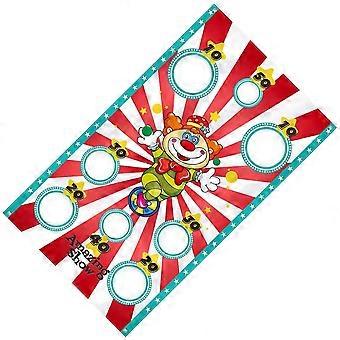 Sandbag Game Flags Clown Hanging Flags for 3Pcs Random