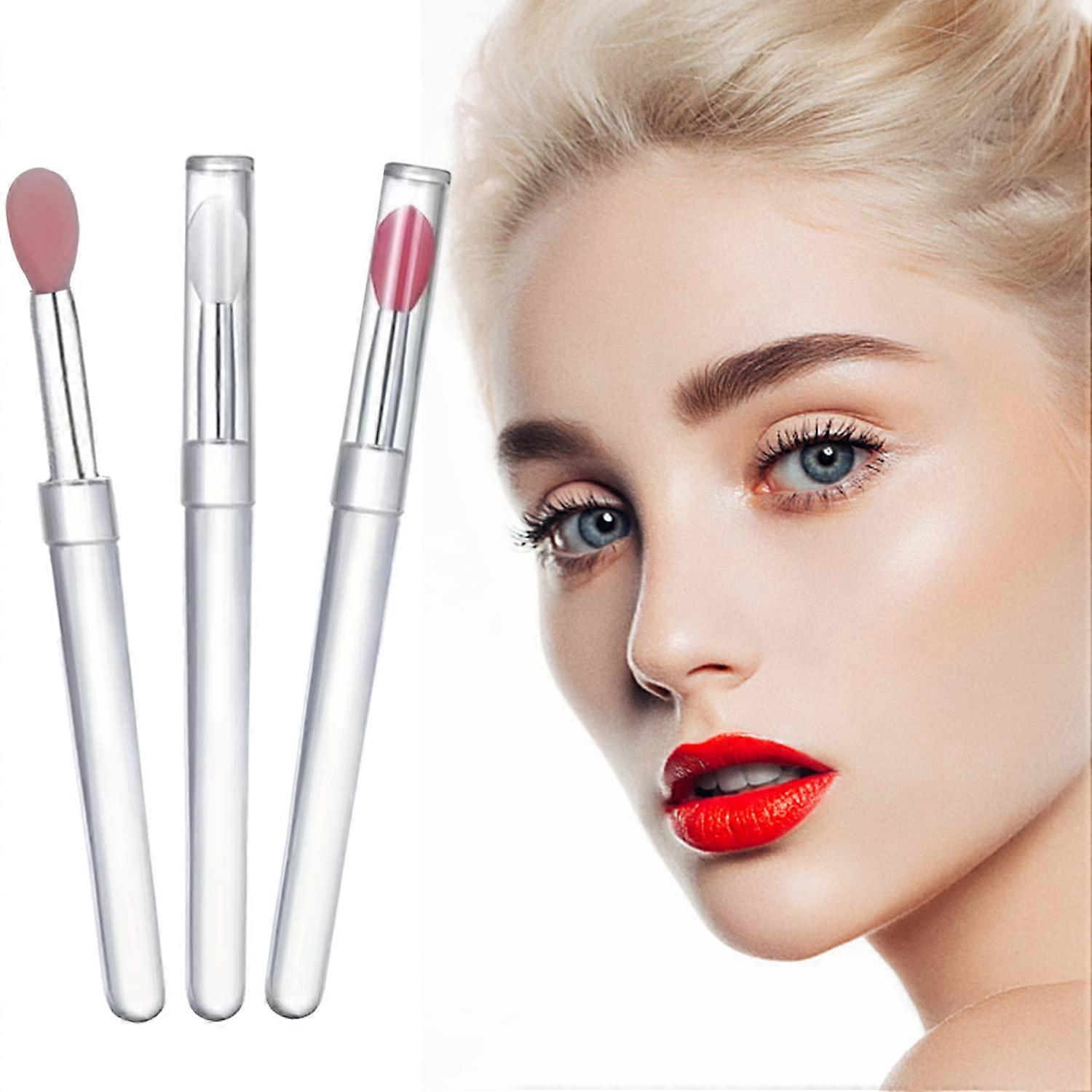 Soft Silicone Lip Brushes Reusable Eco-Friendly