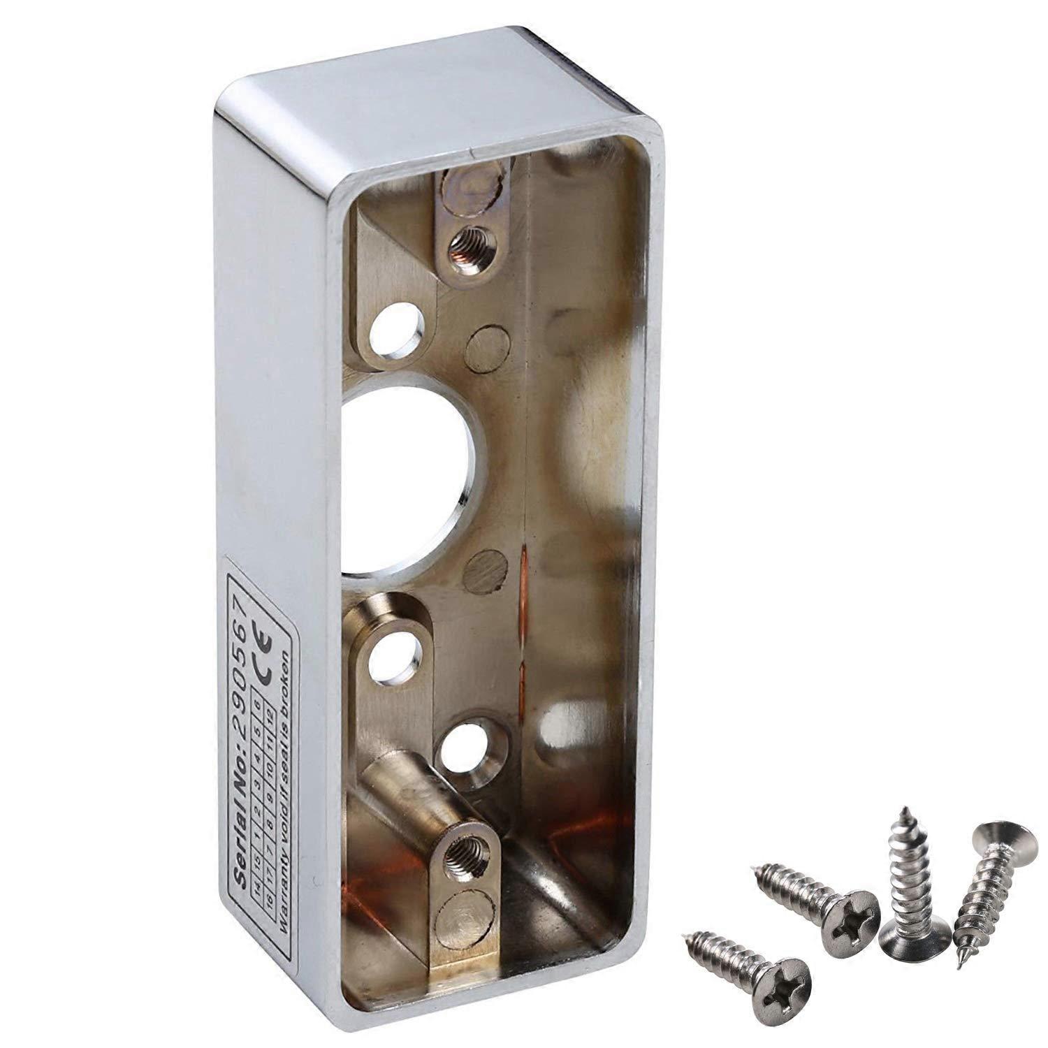 Single Gang Surface Mount Back Box for Push to Exit Button, Zinc Alloy, Access Control