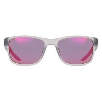 Nike LIVEFREE CLASSIC N IU4699X 012, Vollrandige, undurchsichtige Sonnenbrille in Wolf Grey, Herren, rechteckige Form, UV3 Schutz, Original.