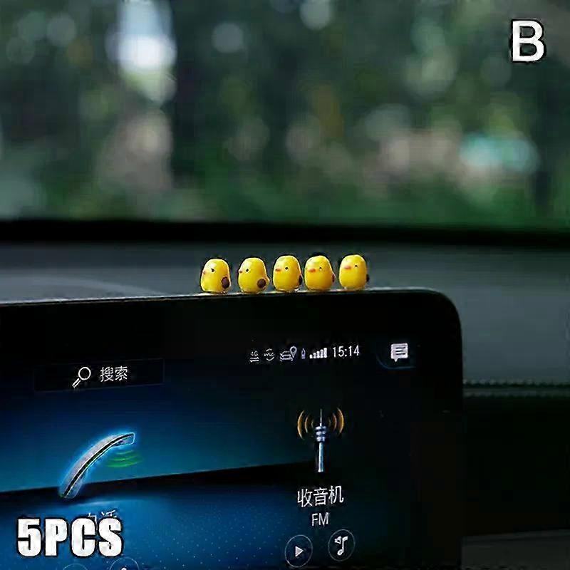 Cute Yellow Duck Car Interior Set