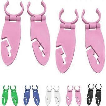 RUIYUE 4 Pack SUP Paddle Holder Clip, Universal Plastic Kayak Paddle Clamp, Oar Fixing Accessory for Paddle Board Canoe sl