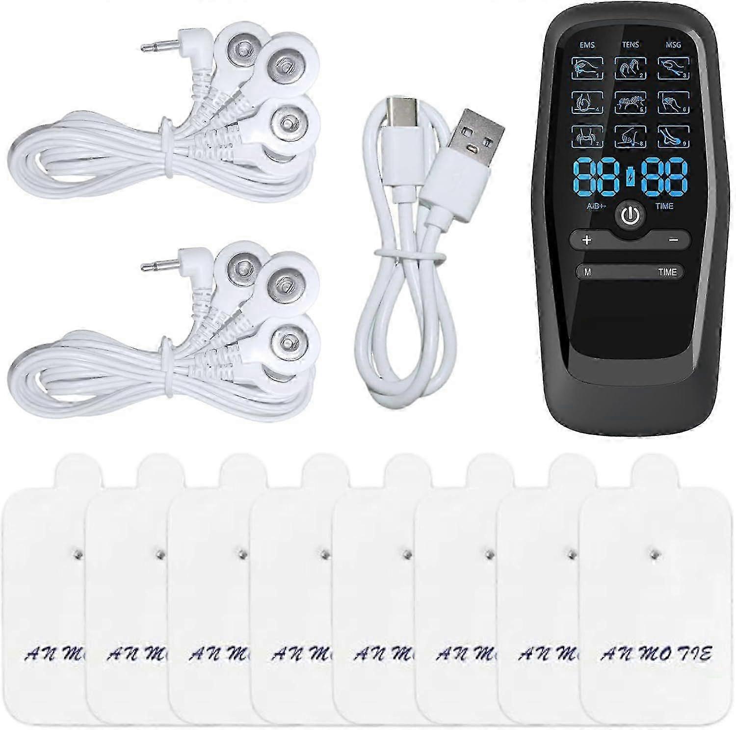 9-Mode Rechargeable TENS EMS Massager