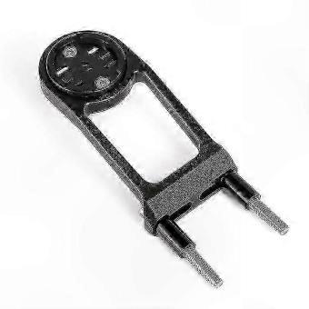 Aluminum GPS Bike Mount with GoPro Adapter compatible with Cycling Computers and Action Cameras