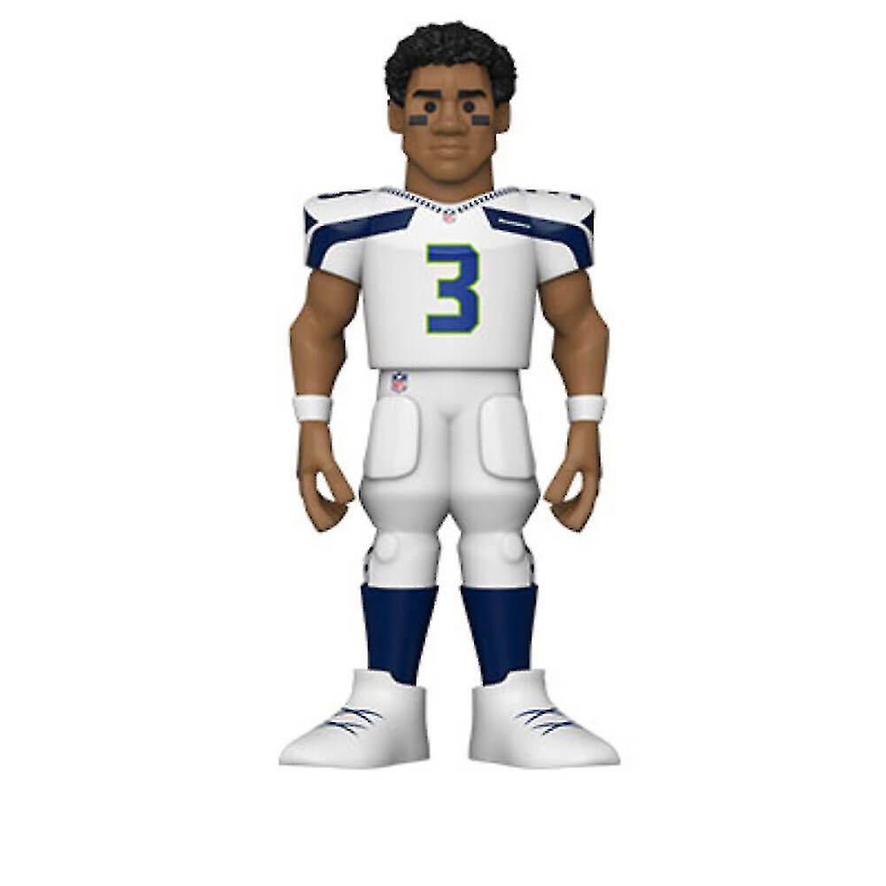 NFL 拉塞尔·威尔逊 （Russel Wilson） 收藏黄金 Funko 流行音乐！乙烯基人物追逐发货 1/6