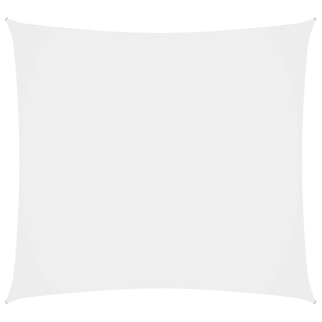 Sunshade Sail Oxford Fabric Square 7x7 M White