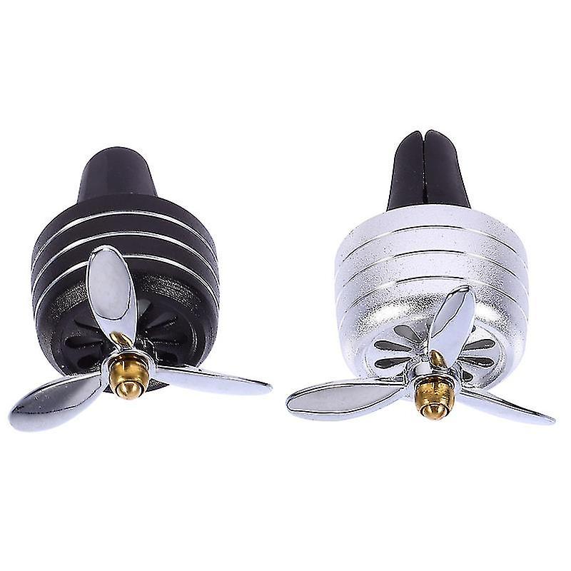 6.5X4.5cm vegyes színes jármű légfrissítők 2db autó szellőző aroma diffúzor könnyű jármű mounnal