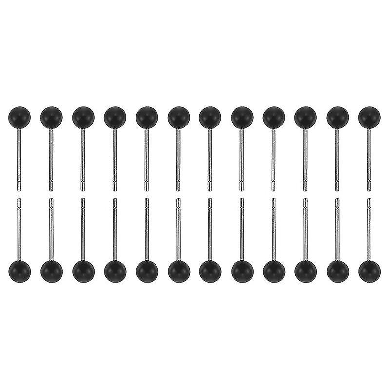 1.5X0.5x0.5cm Black Thread & Yarn Guides 50pcs Diy Wool Felting Crafts Doll Making Accessories Diy