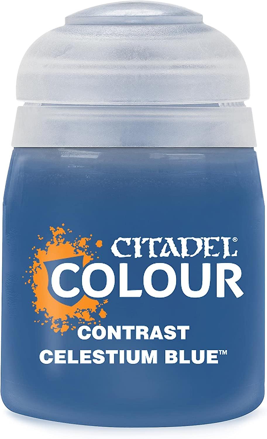 Games Workshop - Citadel Färgkontrast: Celestium Blue (18ml) Färg