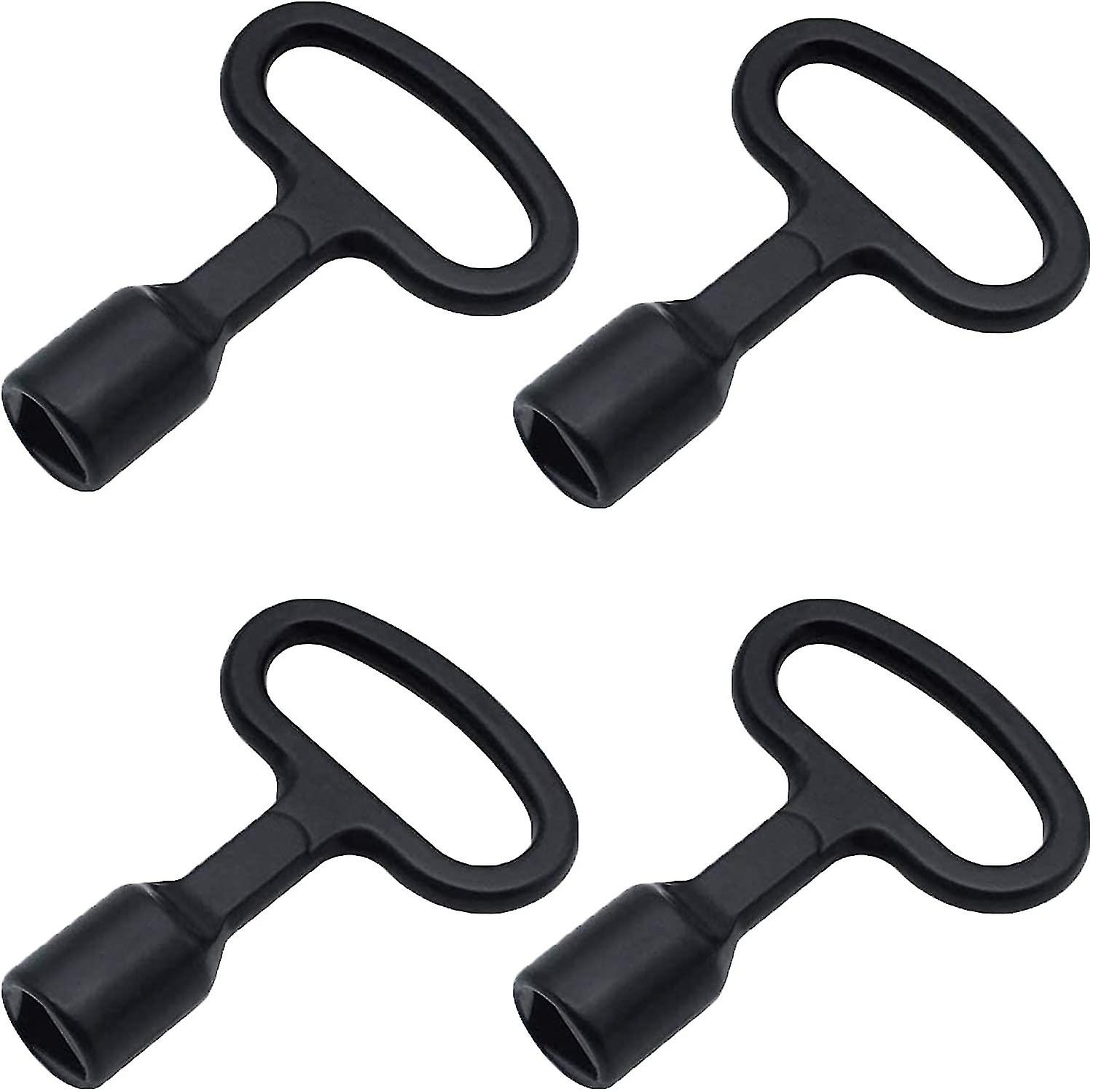 4pcs  Radiator Key, Meter Box Key Triangular Radiator Bleed Key Gas Box Key Box Gift