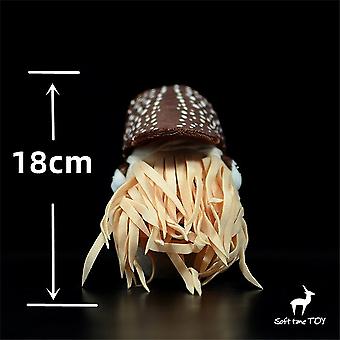 Nautilus High Fidelity Anime Cute Snail Plushie Conch Plush Toys Lifelike Animals Simulation Stuffed Doll Kawai Toy Gifts Kids