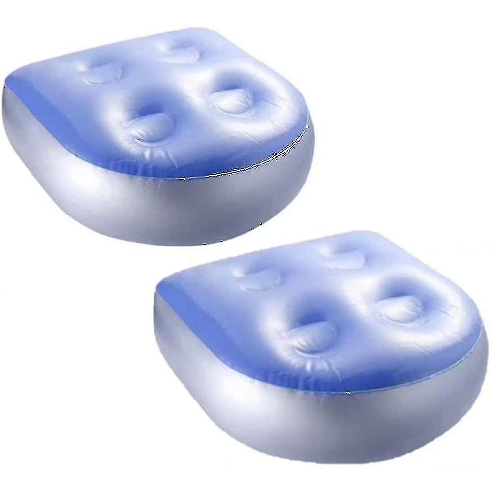 2pcs φουσκωτό ενισχυτικό κάθισμα, hot tub μαξιλάρι spas αναμνηστική πλάτη pad καθίσματα κύπελλα για όλα τα σπα και ζεστό (ruipei)