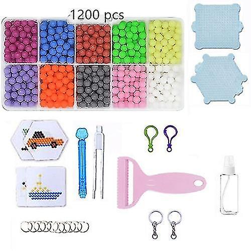 10 Gird Diy Magic Pearl Sticky Bead Tool Set Pegboard H icraft