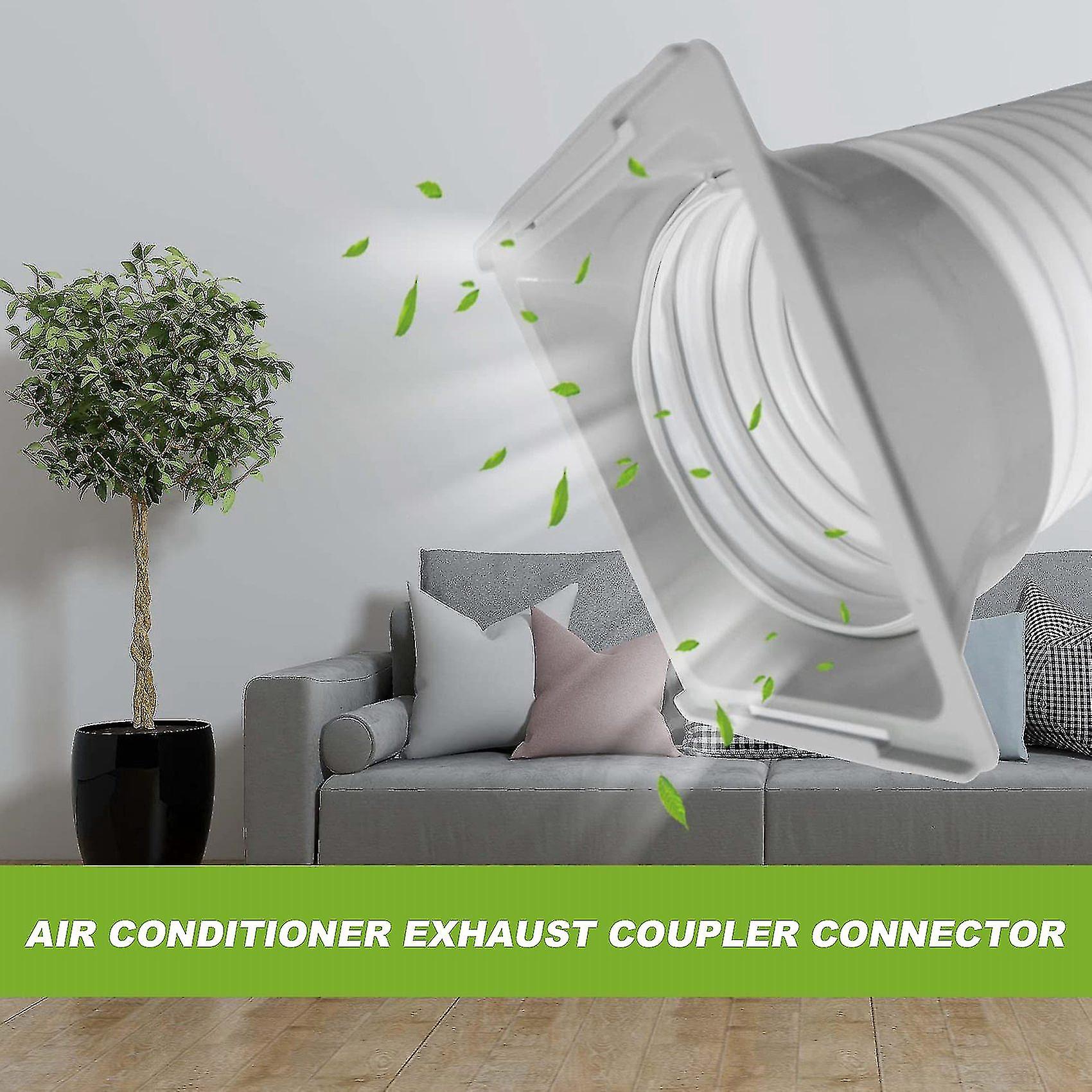 Portable Air Conditioner Exhaust Coupler Window Adapter A/c Unit Pipe