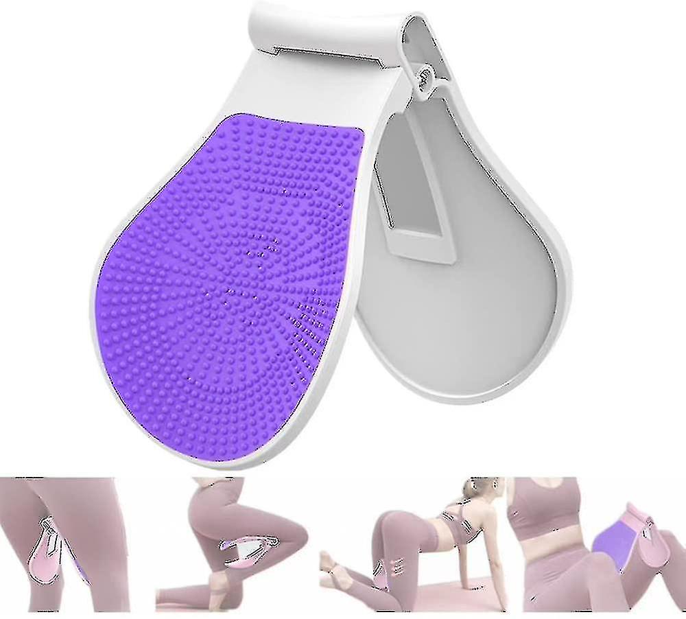 Exerciser Bladder Control Device Pelvic Floor Trainer Thigh Master Muscle Toner, Purple