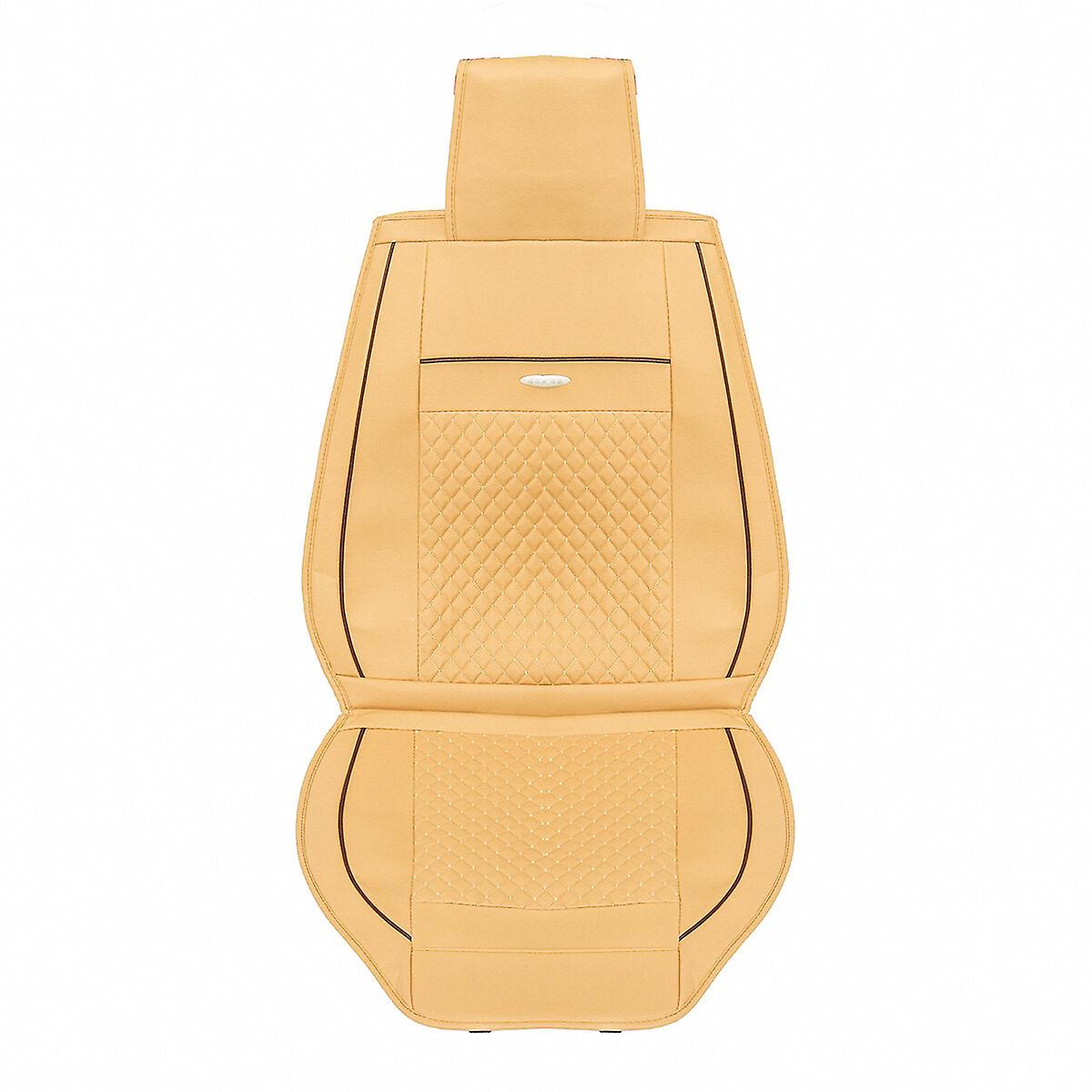 3D Breathable Pu Leather Car Seat Cover Pad Mat For Auto Chair Cushion