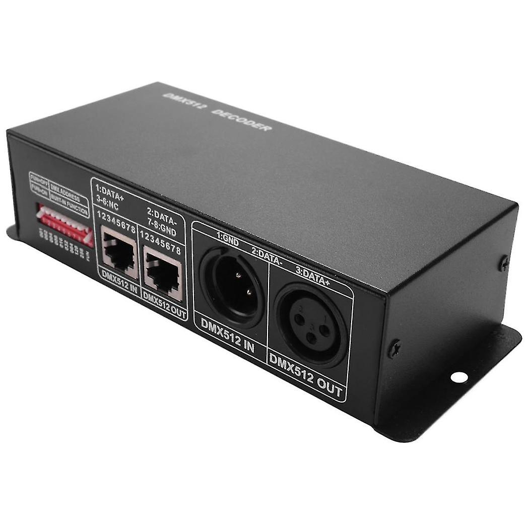 3ch Dc12-24v Rgbw Dmx 512 Decoder Led Controller Rgb Led Dmx512 Decoder, Dmx512-3ch