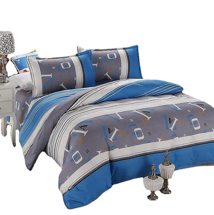 Cotton Blend Bedding Sets - 3 Or 4pcs, Mix Patterns, Paint Print, Twin/full/queen Sizes