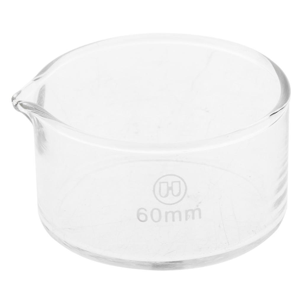 60mm Reusable Glass Crystallizing Dishes, Borosilicate