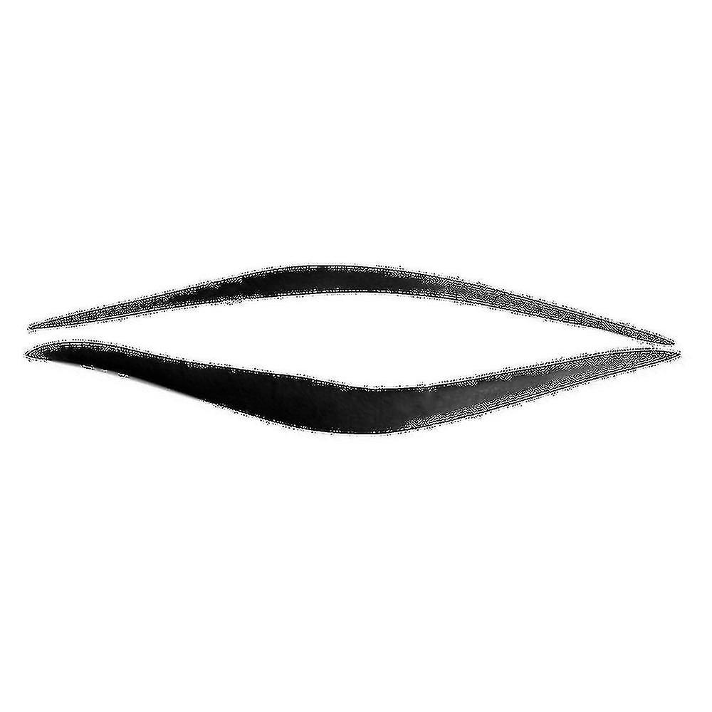Car Front Resin Headlight Eyebrow Eyelid Cover Trim For 2014-2020 2 Series F22 F23 F87 M2
