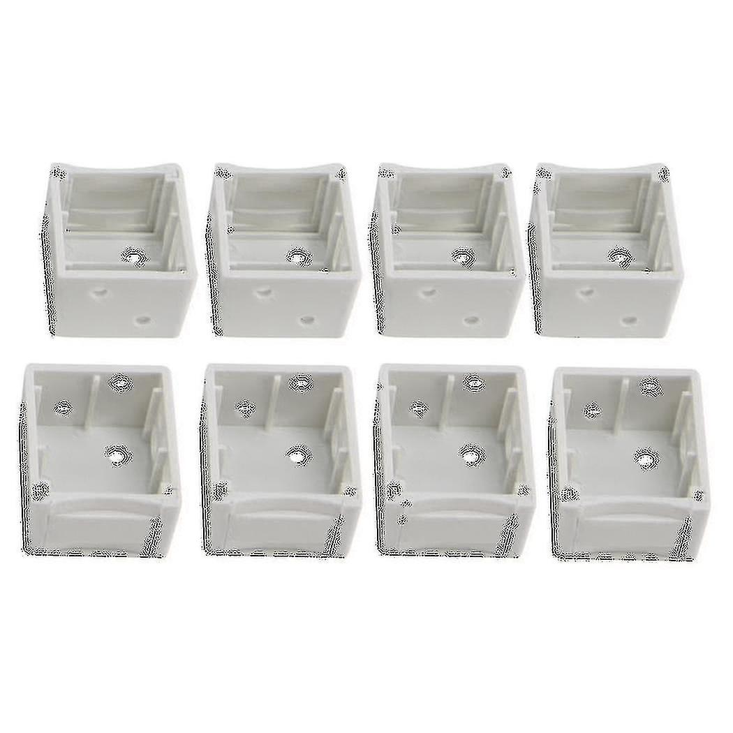 1 Inch Blind Brackets White Profile Box Mounting Bracket Window Blinds Headrail Bracket (8)