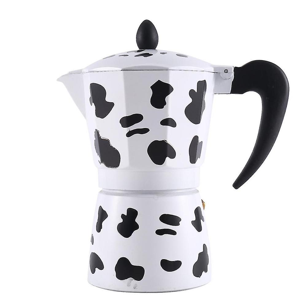 1pcs Cafetera de aluminio Espresso Percolator Mocha Cafetera 300ml Cafetera