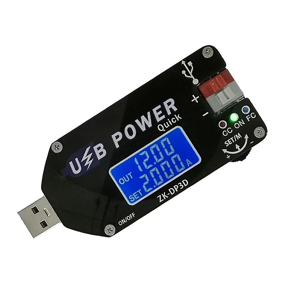 -dp3d Cnc Usb Adjustable Regulated Module 1-30v 2a 15w Constant Voltage Current Usb Type-c Dc Conve