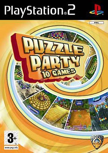 Puzzle Party 10 games (PS2) - PAL - New & Sealed
