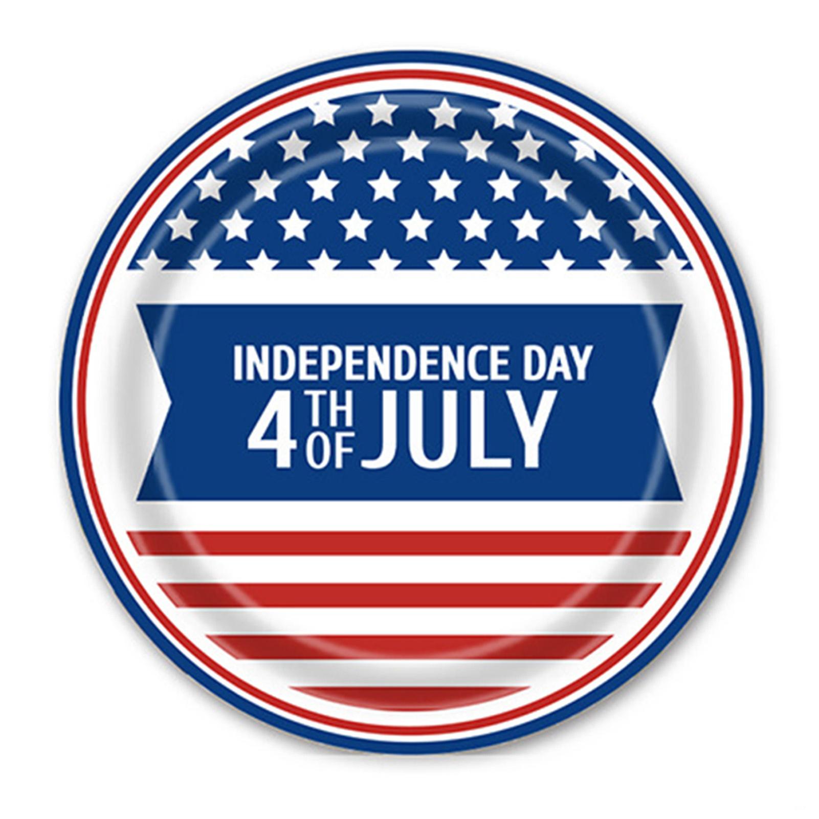 Disposable Napkins Paper Plate Eco-friendly And Safe Paper Plate For Veterans Day Presidents Day Labor Day