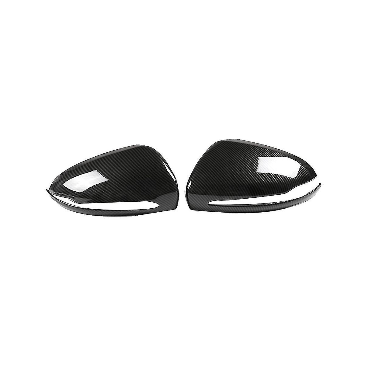 1pair Rearview Mirror Cover Trim For C S E Glc Class W205 W222 W213 X253 16-23 Side Wing Mirror She