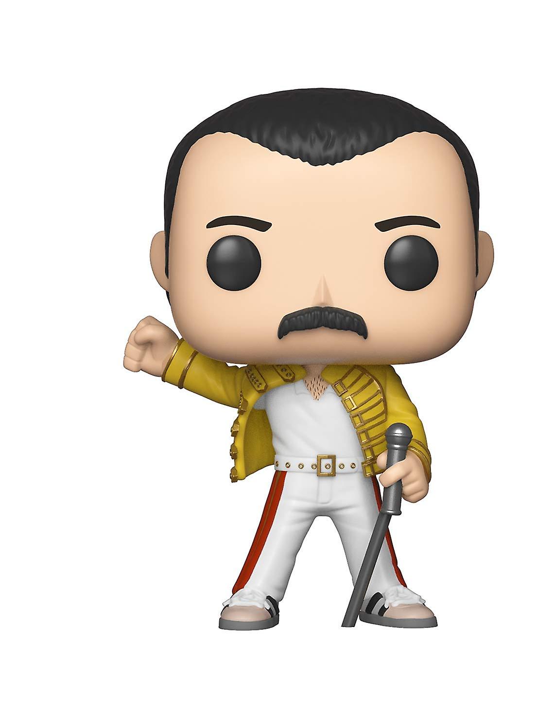Funko POP! Vinilo: Rocks: Queen: Freddie Mercury (Wembley 1986)