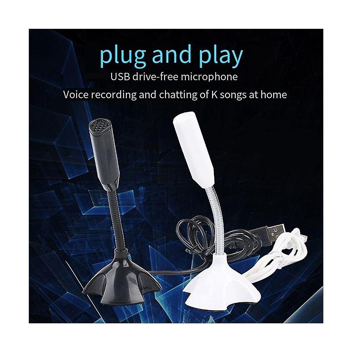 Usb Laptop Microph Mic High Sensitivity Mini Studio Mic D With H Gaming Co