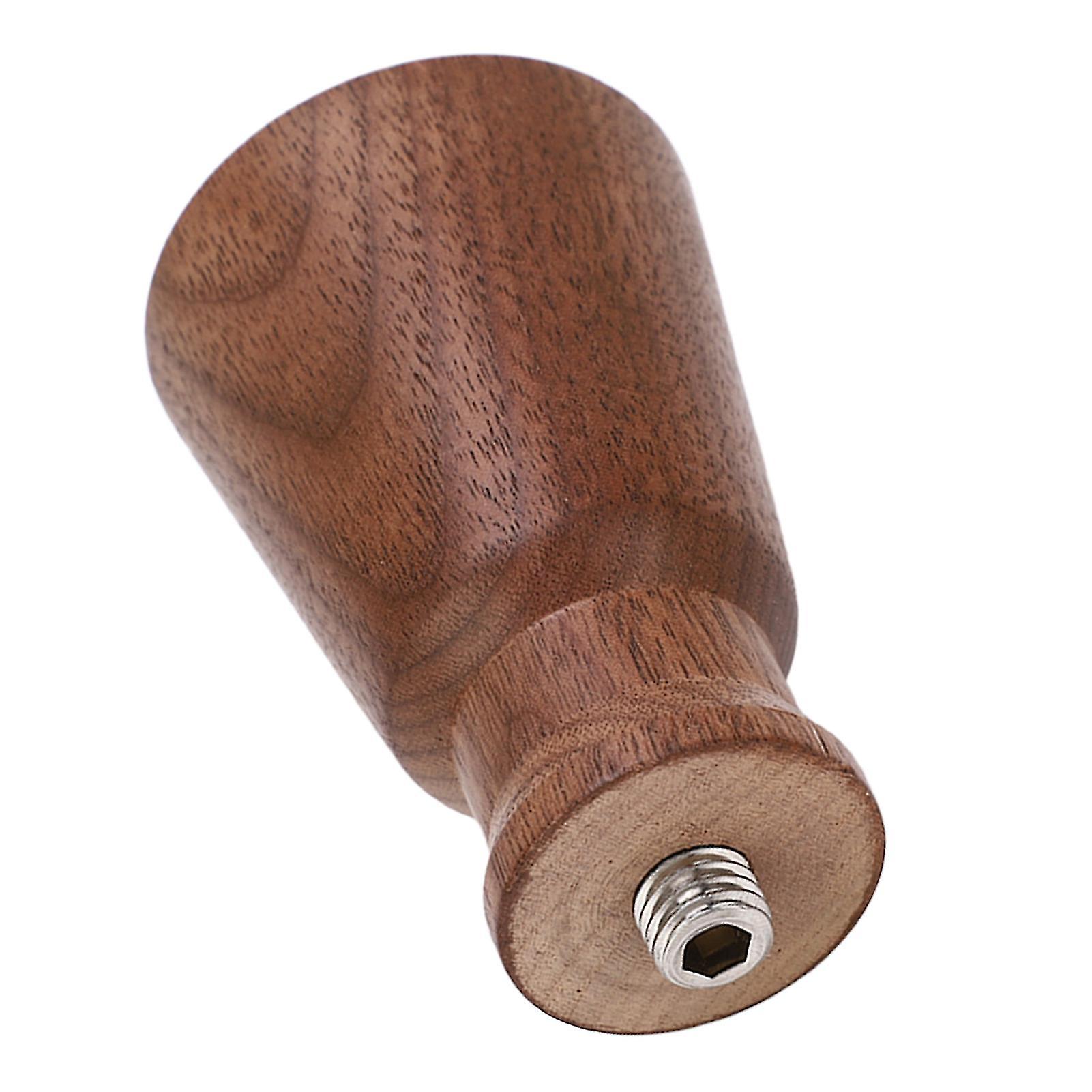 Coffee Machine Portafilter Handle M10 Thread Black Walnut Coffee Filter Wooden Handle for Shop 