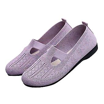 Women's Casual Walking Shoes Flat-bottomed Comfortable Slip-onshoes For Office Home Outdoor Wear