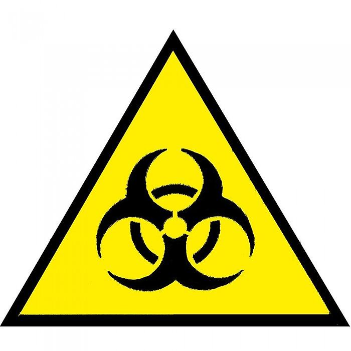 Sew-On Biohazard Patch