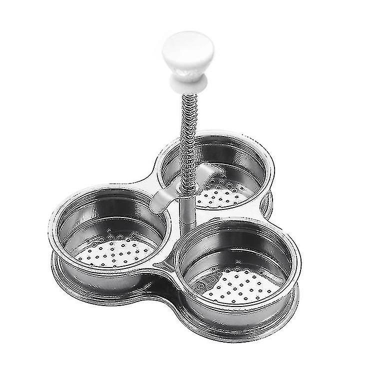 Eier wilderer Edelstahl Einstellbare 3 Gitter Dampfgarer Eier Boiler