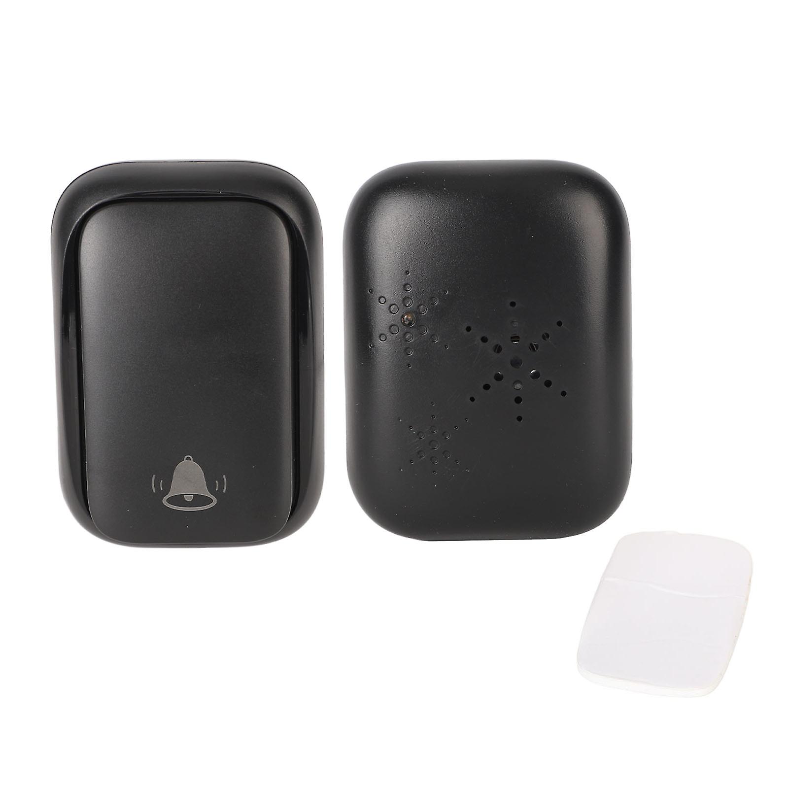 Wireless Self-Powered Doorbell with UK Plug, No Installation Needed, Ideal for Outdoors (100-230V)
