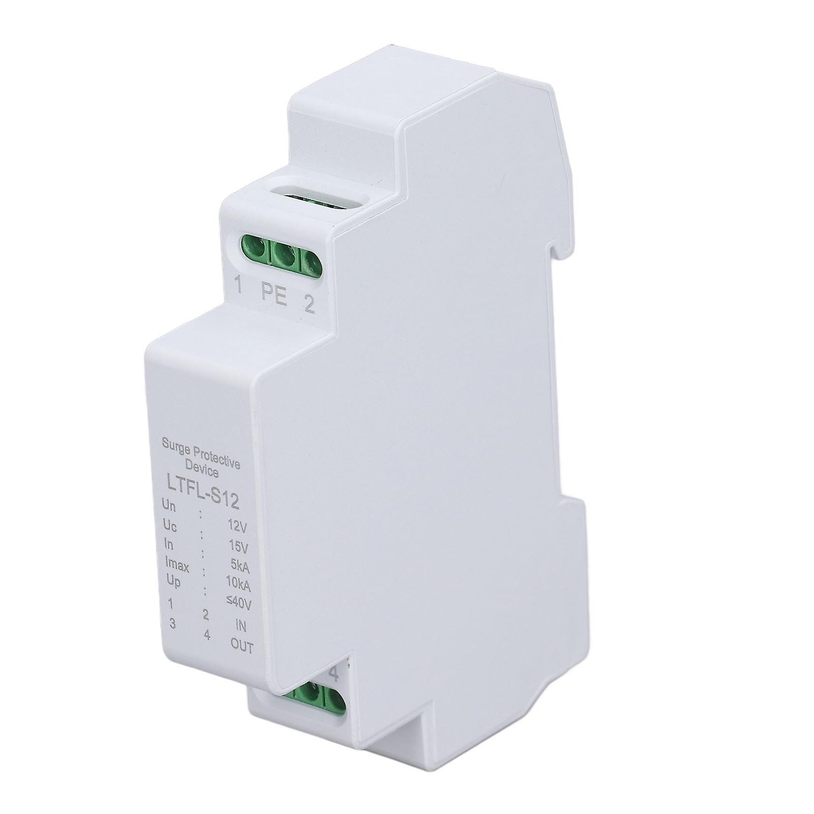 Dispositif de protection contre les surtensions IP20 12 V 5 à 10 kA Module de protection contre les surtensions avec signal de commande RS485