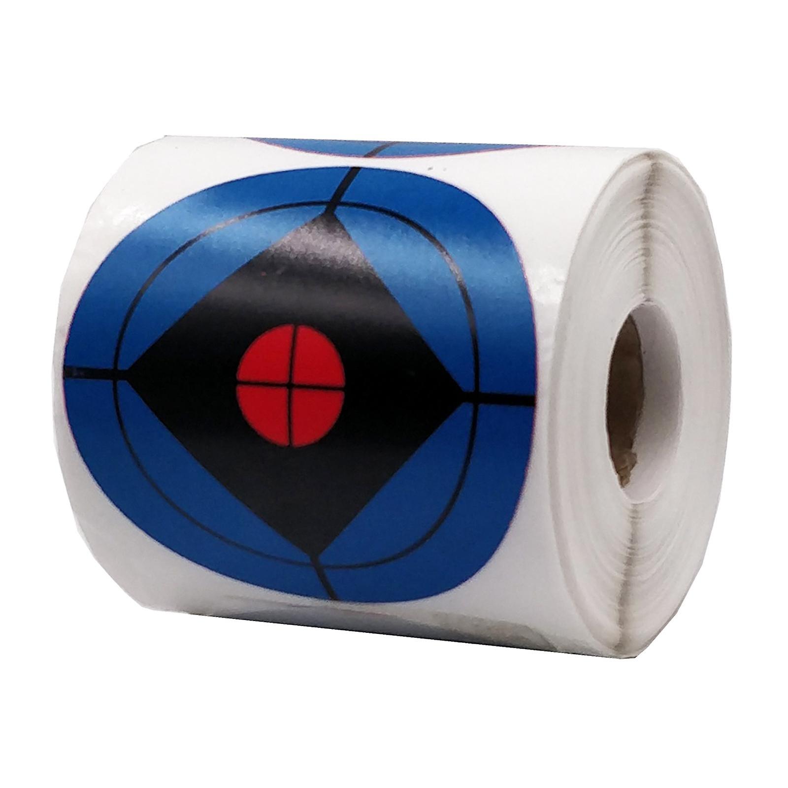 250Pack Round Reactive Self Adhesive Shooting Splatter Targets Paper