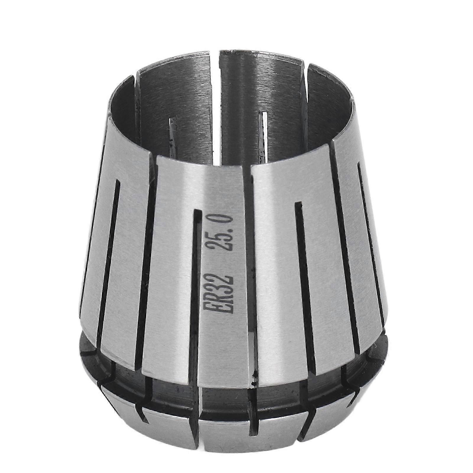 ER32 Cemented Carbide Spring Collet Chuck Milling Machine Lathe Accessory 25mm/0.98in