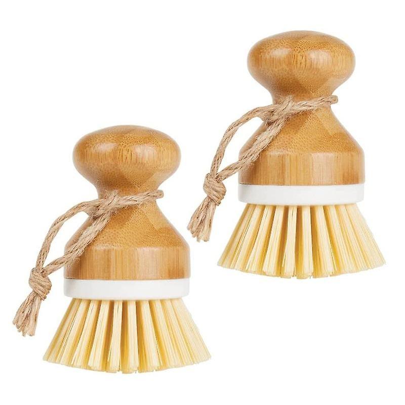 Kitchen Sink Dishwasher Pan Cleaner Brushes, 2-Pack