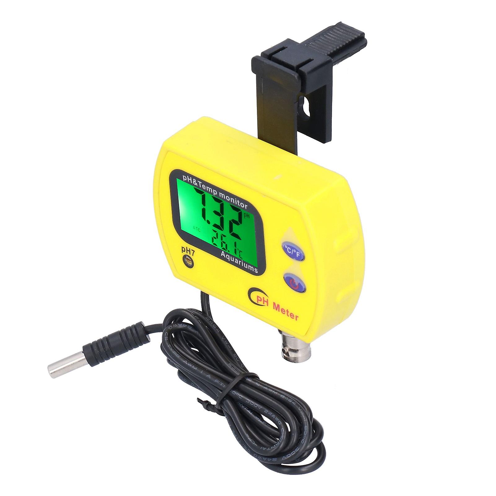 High Accuracy Mini PH Meter 75x55x20mm with Replaceable Probe EU Plug