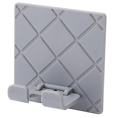 2 Pcs Adhesive Folding Kitchen Appliance Wire Socket - Gray