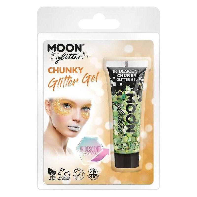 Moon Glitter Iridescent Chunky Gel Clamshell, 3g G13412