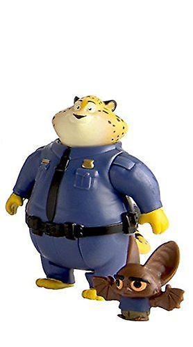 Tomy Zootropolis Clawhouser + Bat Eyewitness Figures
