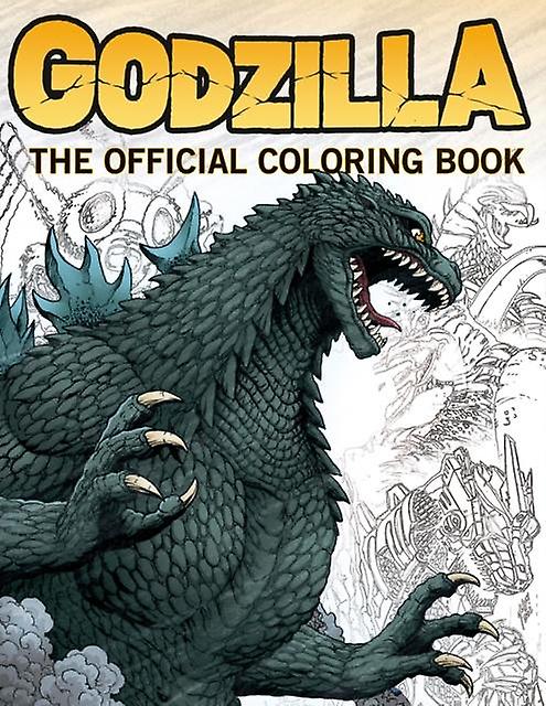 Godzilla The Official Coloring Book by Godzilla Paperback